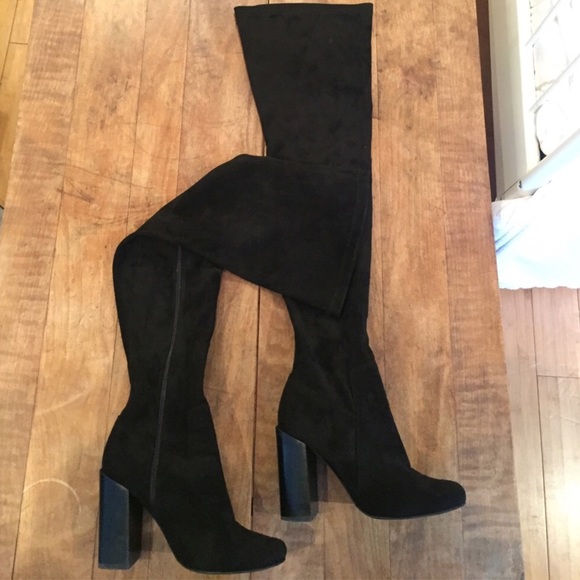 Jeffrey Campbell Perouze Thigh High Boots - Picture 3 of 7